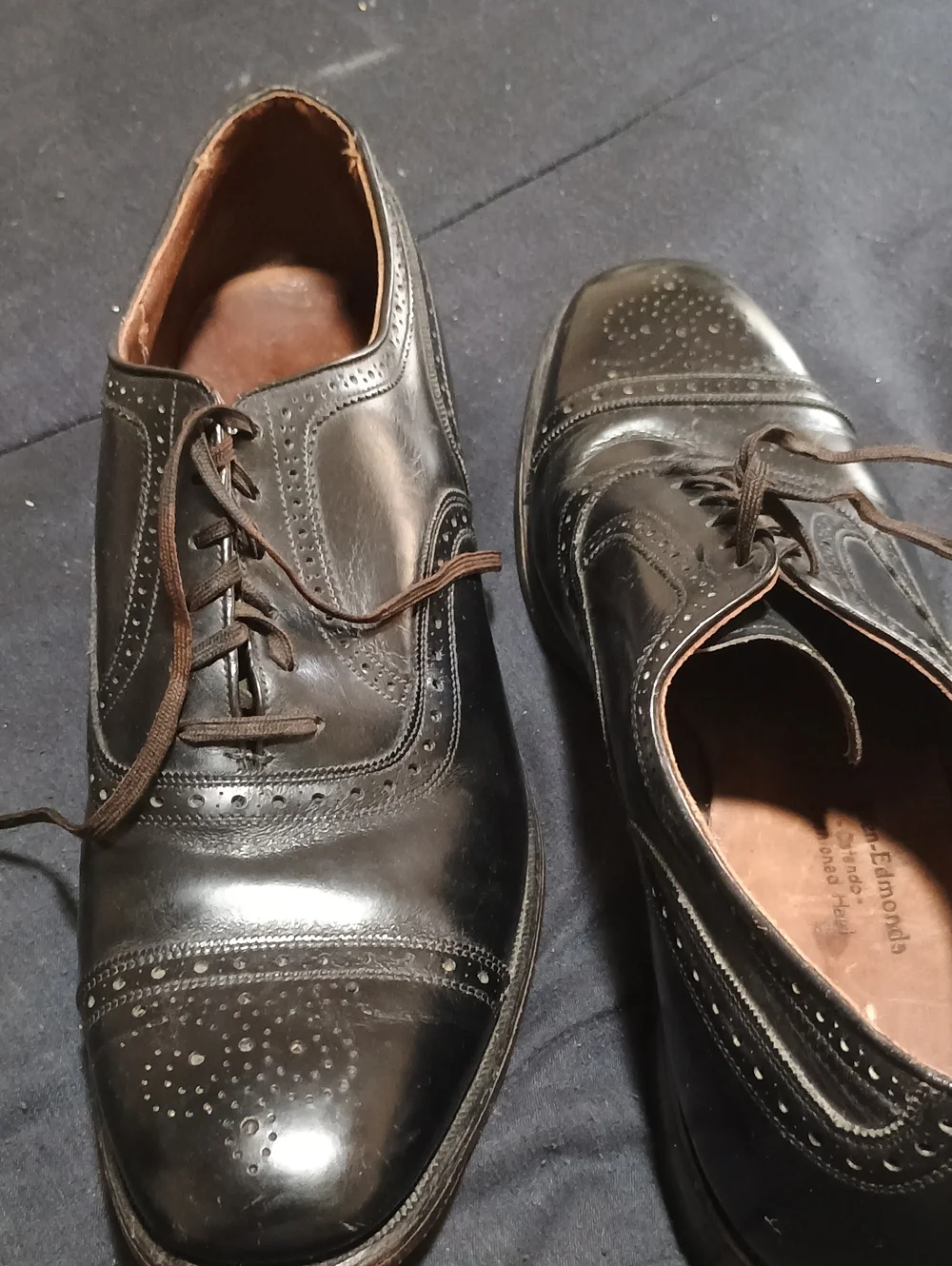 Allen Edmonds polished leather